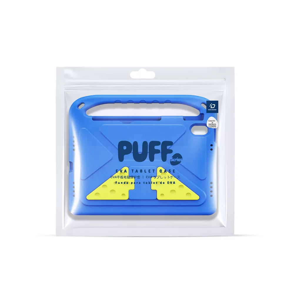 Dux Ducis - Puff EVA Kids Drop Tested Tablet Case for iPad 10 (2022) & iPad 11 (2025) - Blue