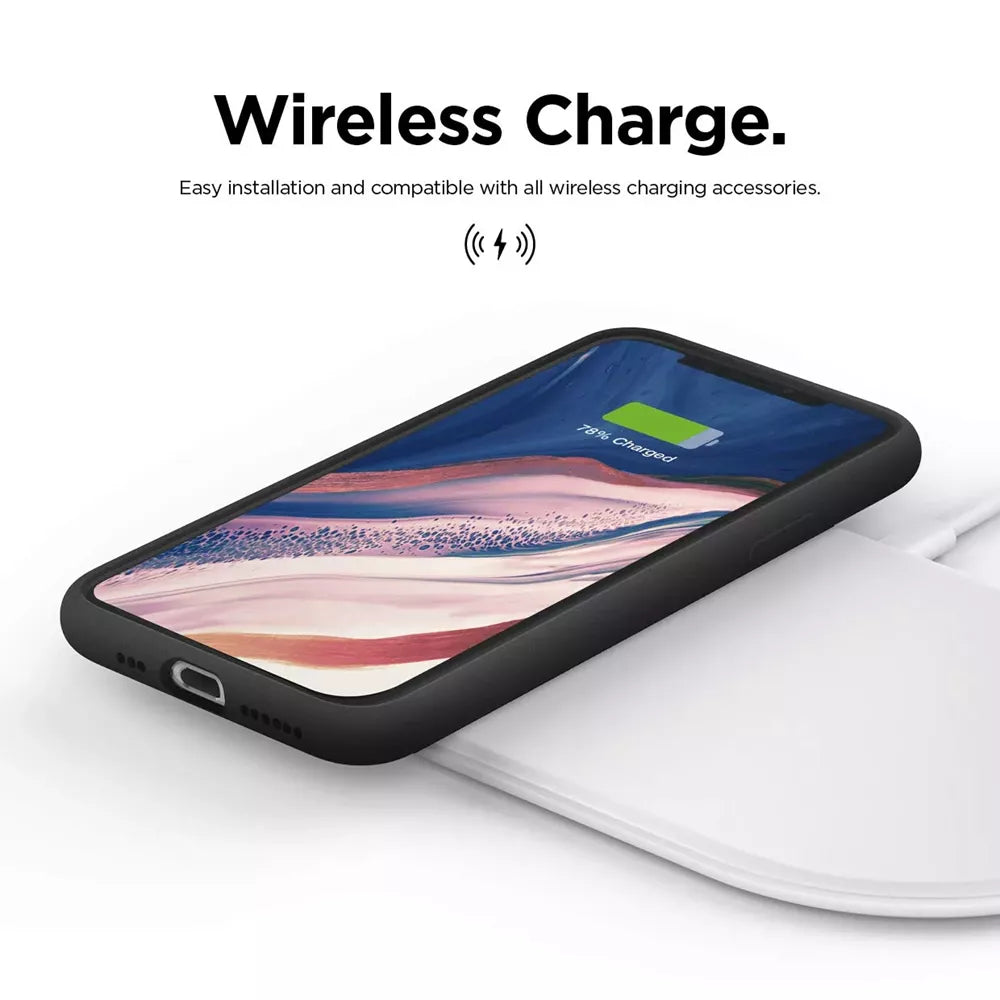 Xquisite Silicone Case for iPhone 12 Pro Max - Black