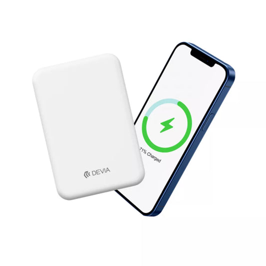 Devia - 5,000mAh 20W PD MagSafe Powerbank - White