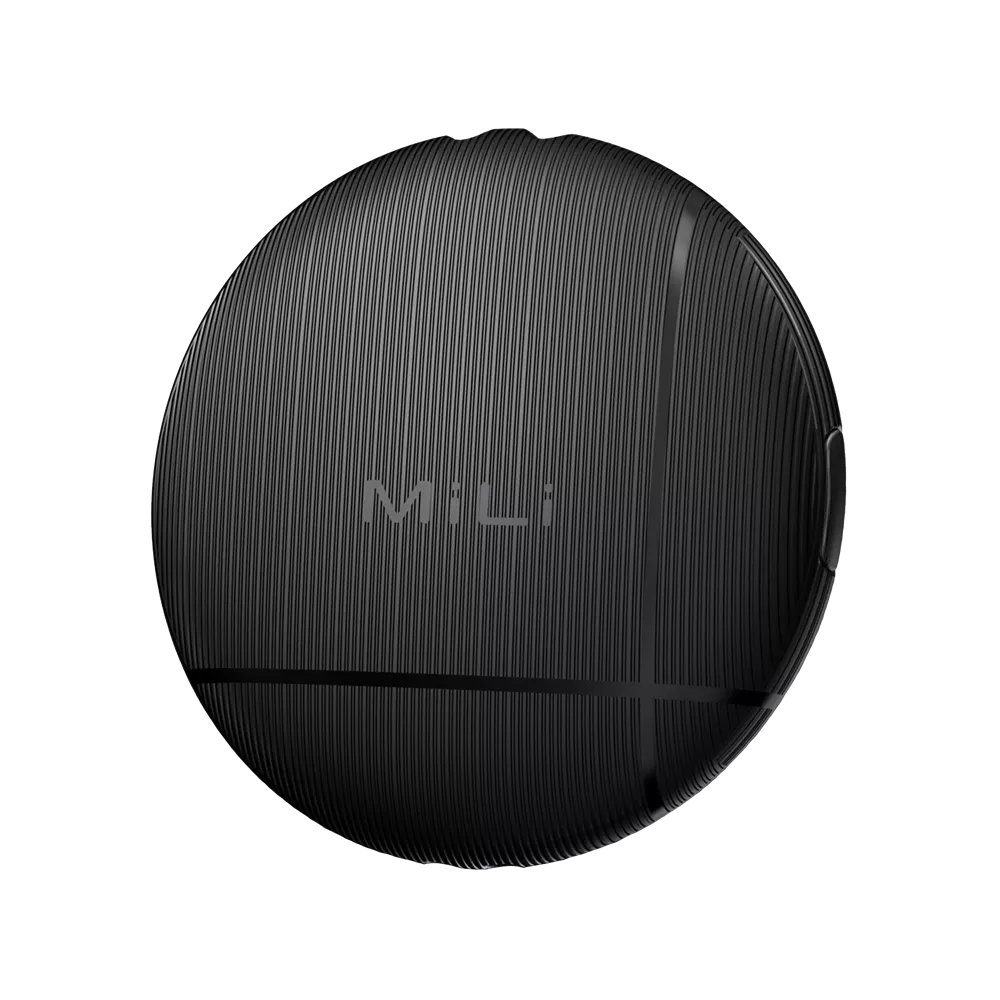 MiLi - LiTag MFI (Apple Approved) Find My Item Finder Keyring - Black