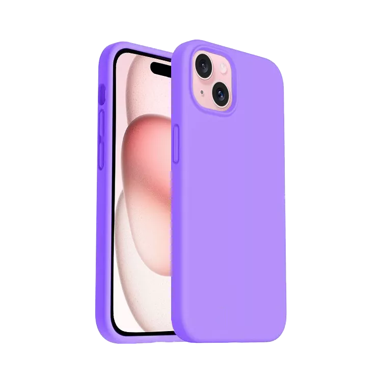 Silicone Case for iPhone 15 - Various Colours