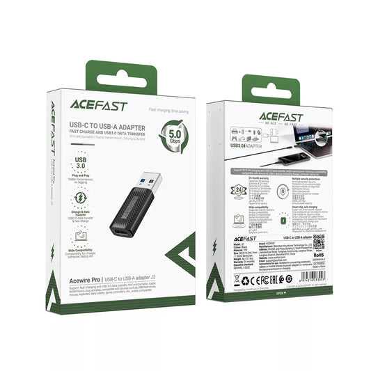Acefast - USB-C (F) to USB 3.0 (M) Adapter