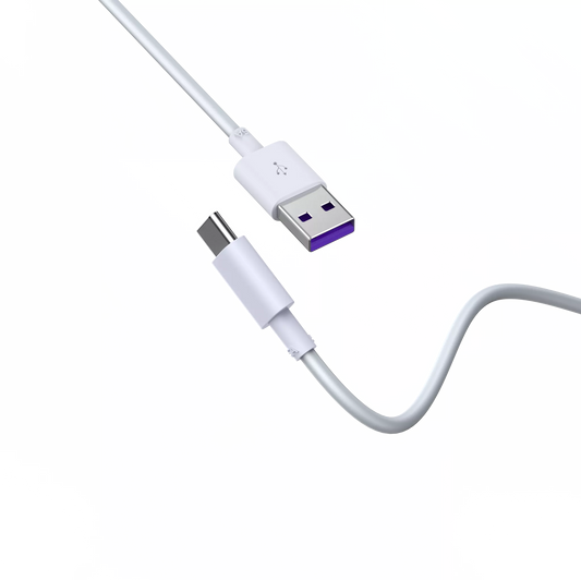 Devia - 1.5m (5A) USB to USB-C Cable - White