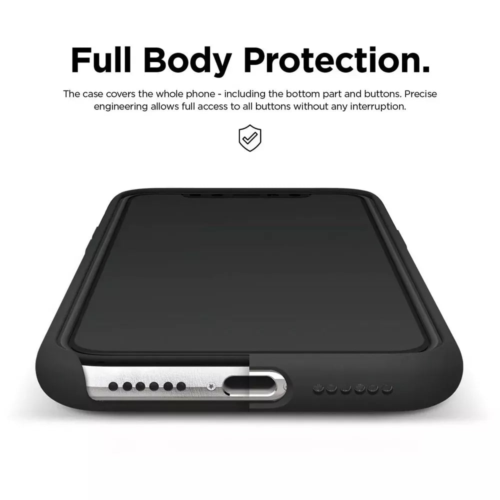 Xquisite Silicone Case for iPhone 12 Pro Max - Black