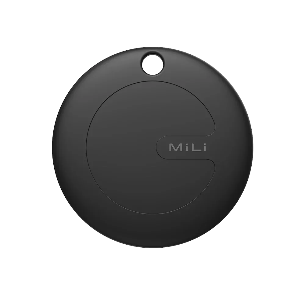 MiLi - MiTag Go (Android Approved) Find My Item Finder Keyring - Black