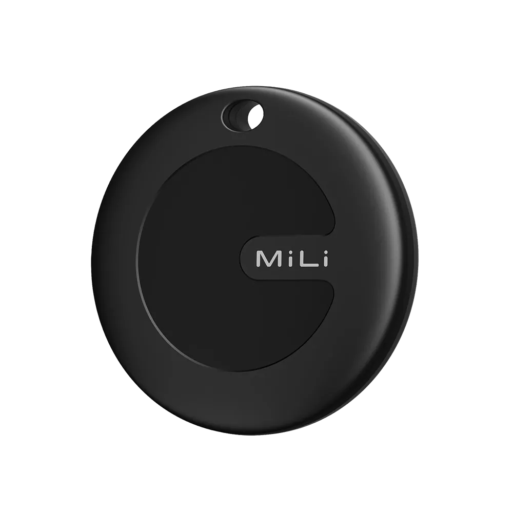 MiLi - MiTag Go (Android Approved) Find My Item Finder Keyring - Black
