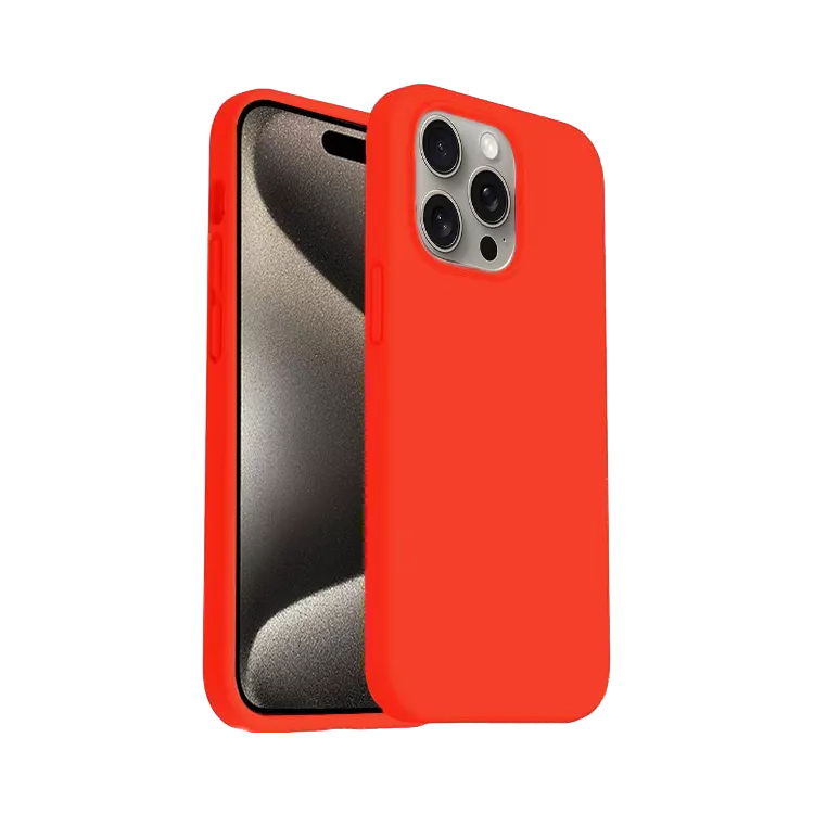 Silicone Case for iPhone 15 Pro Max - Various Colours