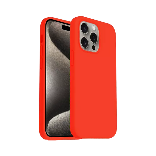 Silicone Case for iPhone 15 Pro Max - Various Colours