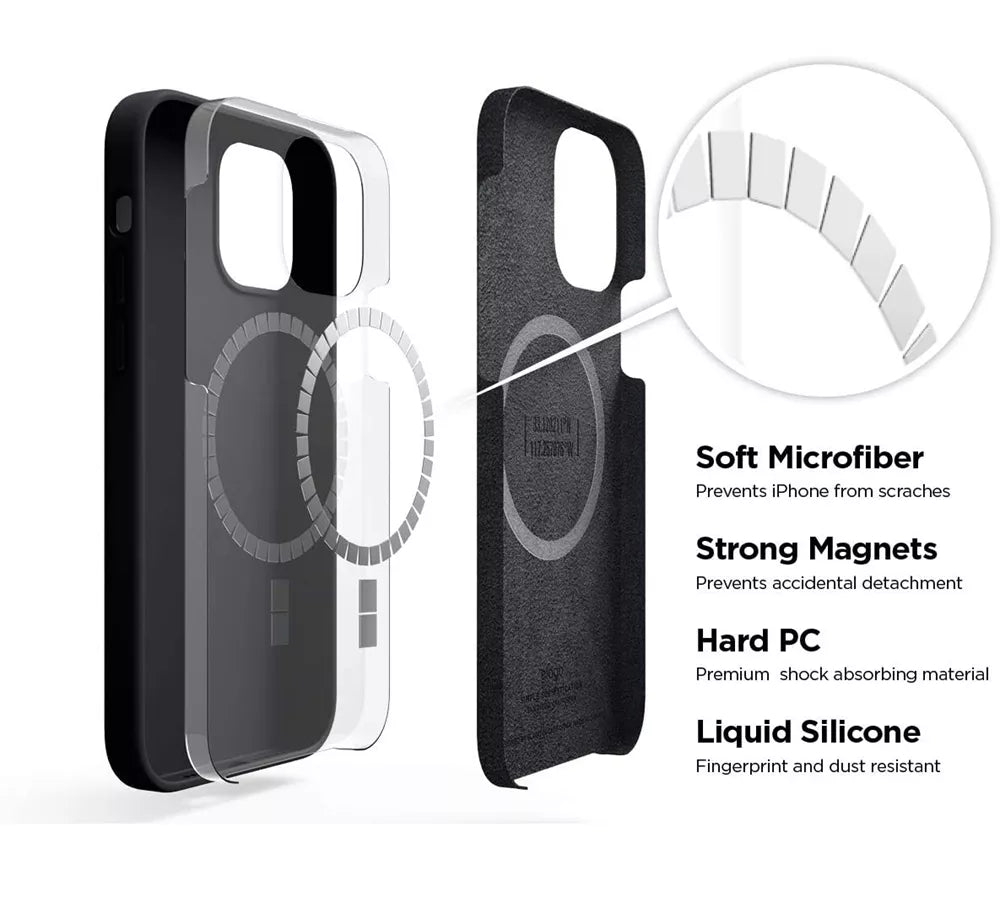 Silicone Case for iPhone 14 Plus - Various Colours
