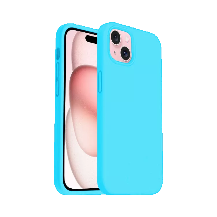 Silicone Case for iPhone 15 - Various Colours