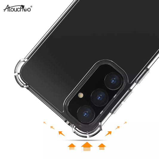 King Kong - Anti Burst Shockproof Case For Samsung Galaxy S23 FE - Clear