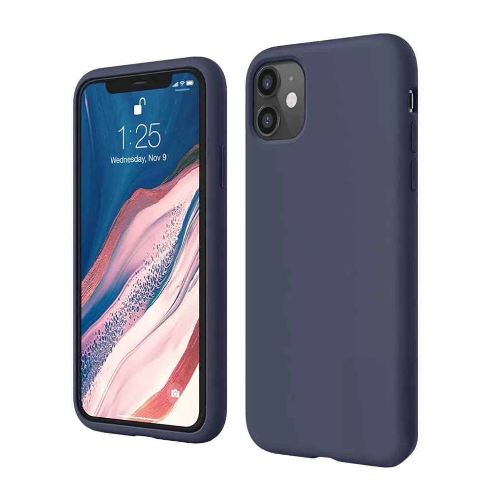 Silicone Case for iPhone 12 & iPhone 12 Pro - Various Colours