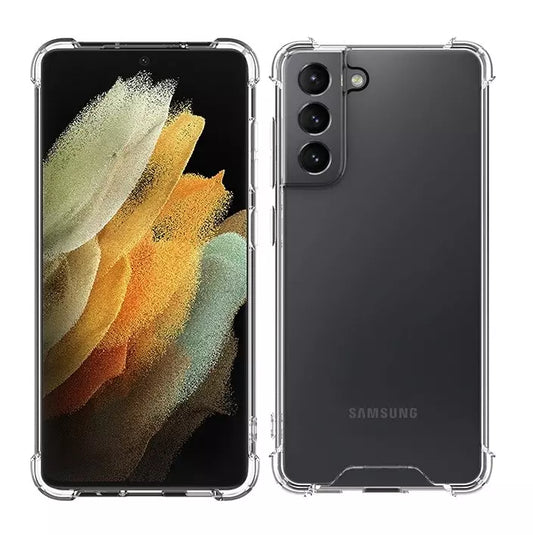 King Kong - Anti Burst Shockproof Case For Samsung S21 FE- Clear