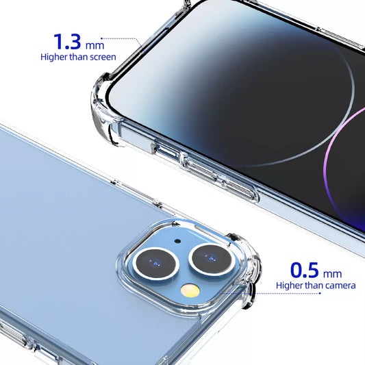 King Kong - Anti Burst for iPhone 15 Plus - Clear