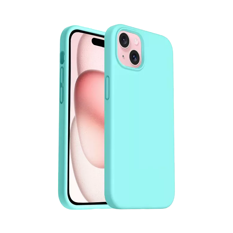 Silicone Case for iPhone 15 - Various Colours