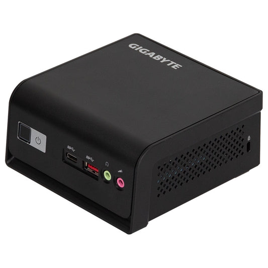 Gigabyte BRIX (GB-BTIP-N150) Barebone Kit, Intel N150 3.6GHz Quad Core CPU, 1 x DDR5 SO-DIMM Slot, 2 x M.2-2280 Slot, 1 x M.2-2230 slot, 1 x 2.5 Inch SATA Slot, Wi-Fi 5 & Bluetooth 5.0