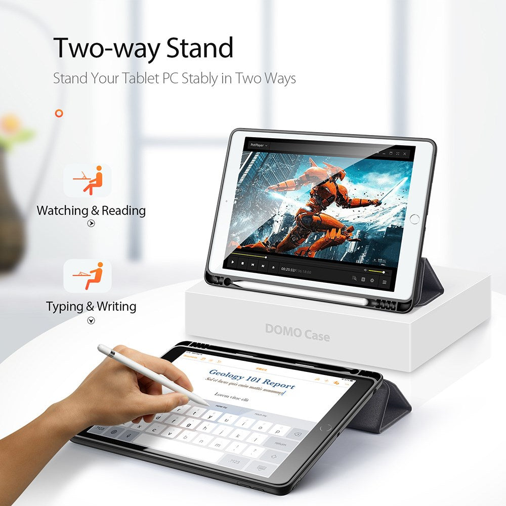 Dux Ducis - Domo Tablet Case for iPad 10.2 (2019), iPad 10.2 (2020) & iPad 10.2 (2021) - Various Colours