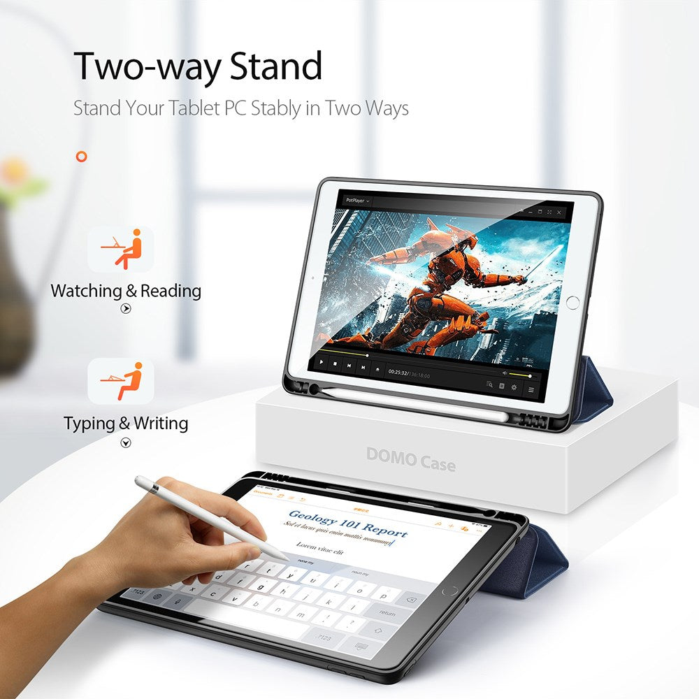 Dux Ducis - Domo Tablet Case for iPad 10.2 (2019), iPad 10.2 (2020) & iPad 10.2 (2021) - Various Colours