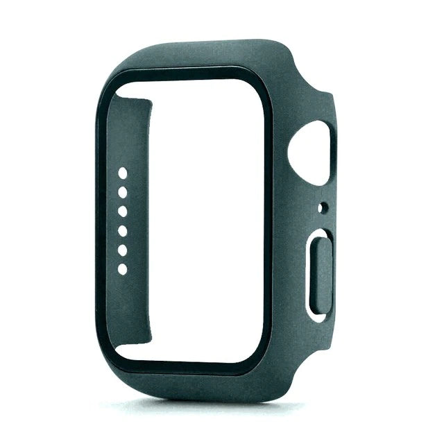 Apple Watch series 1, 2 & 3 42mm Watch tempered glass 360 protector case