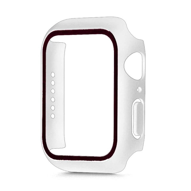 Apple Watch series 1, 2 & 3 42mm Watch tempered glass 360 protector case