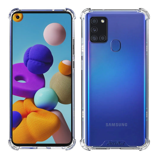 King Kong - Anti Burst Shockproof Case For Samsung A21S- Clear