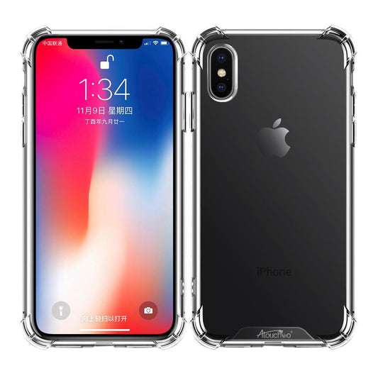 King Kong - Anti Burst Shockproof Case For iPhone X, XS - Clear