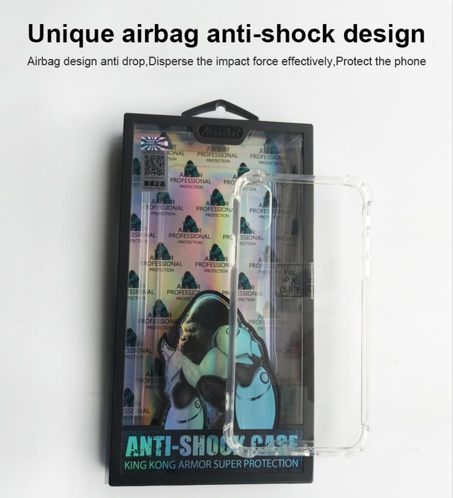 King Kong - Anti Burst Shockproof Case For Samsung S22 Plus - Clear