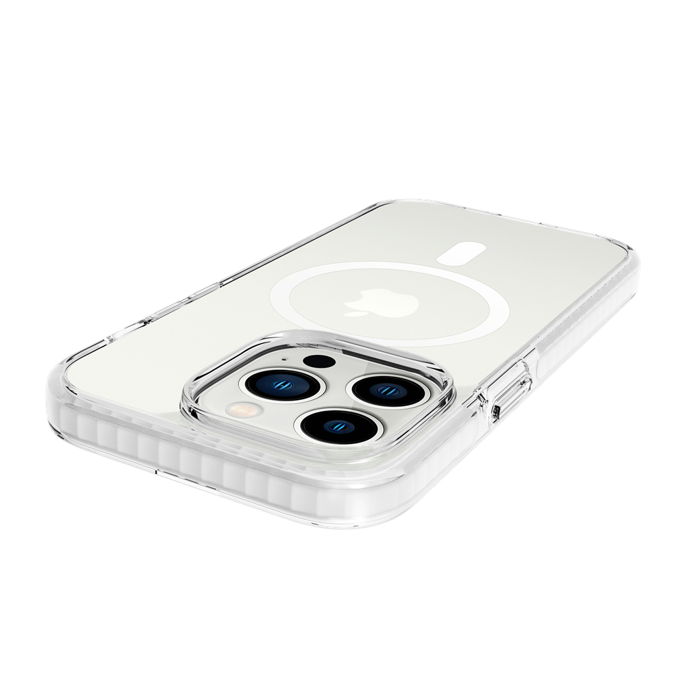 Prodigee - Magneteek for iPhone 14 Pro - White Magsafe Case