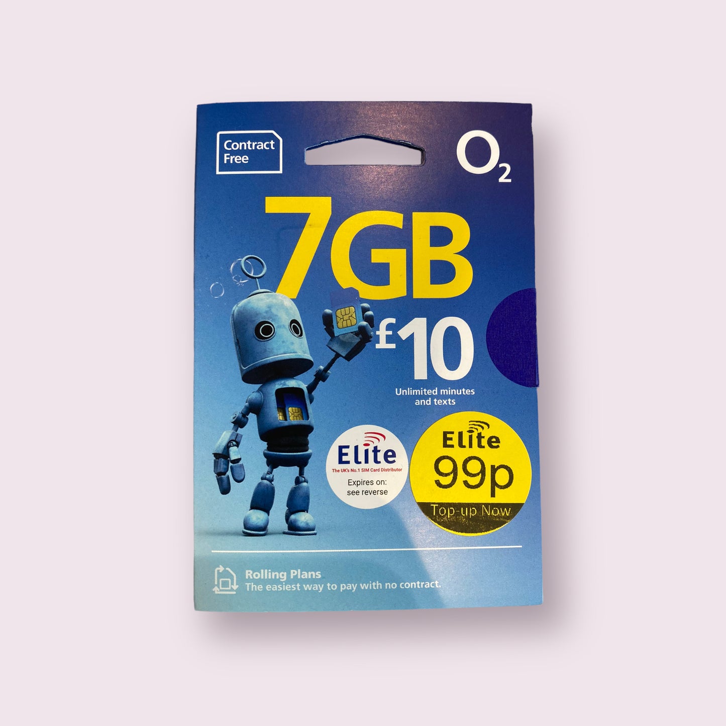 Pay as you go payg SIM card