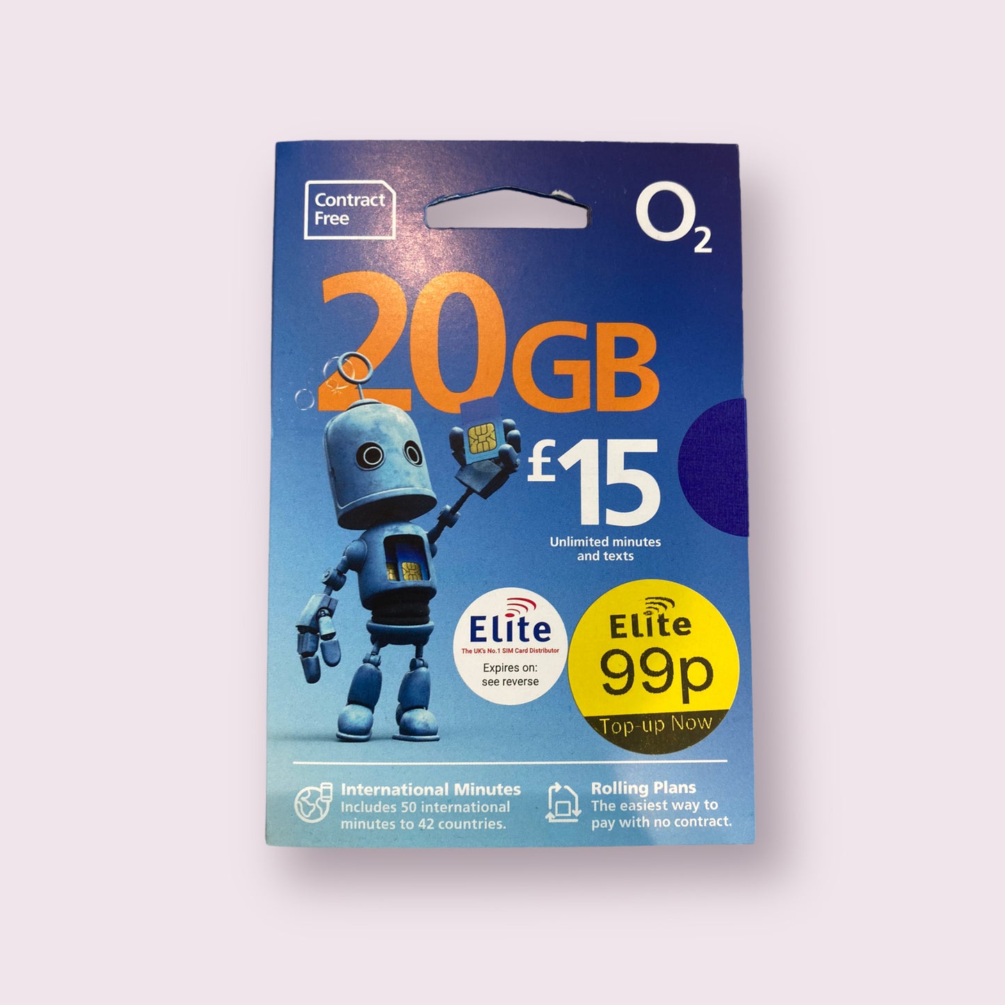 Pay as you go payg SIM card