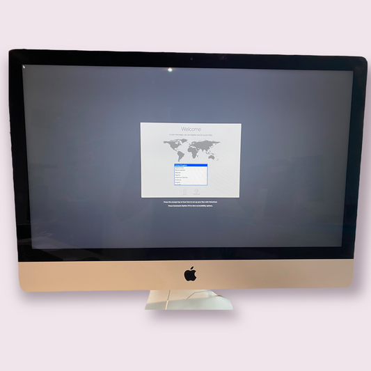 Apple iMac 27” Late 2013 i5 @ 3.2GHz 1TB HDD 8GB RAM Max OS Catalina With Keyboard and Mouse