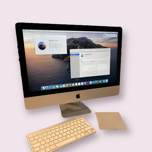Apple iMac 21.5 Late 2012 i5 @ 2.5GHz 1TB HDD 8GB RAM Mac OS Mojave With Keyboard and Mouse