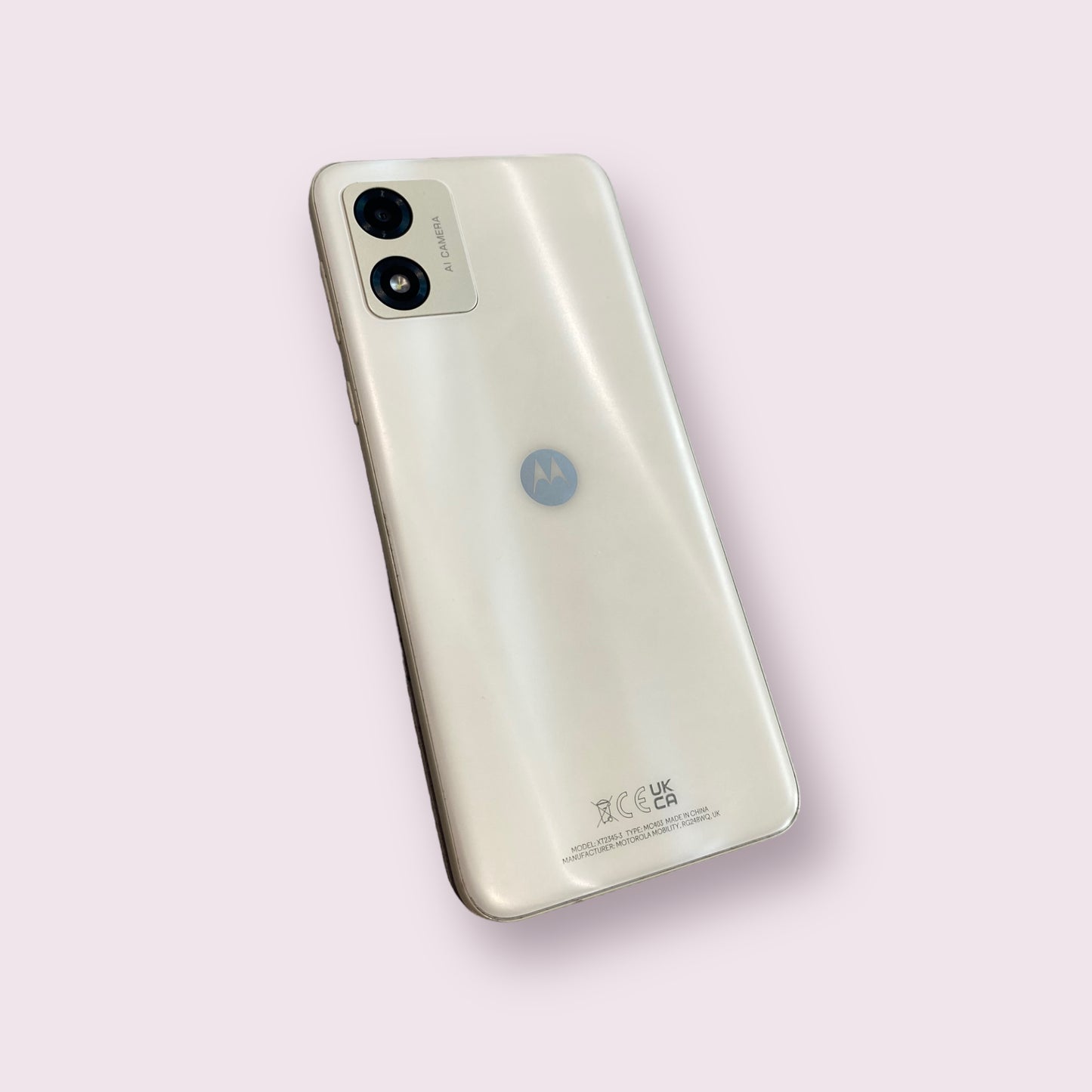 Motorola Moto E13 64GB White Android Smartphone - Unlocked - Grade B