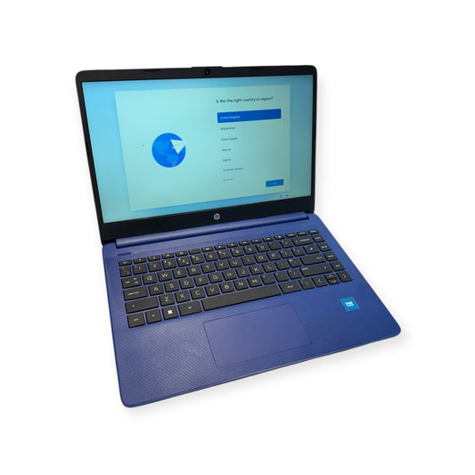 HP Pavilion 14s-dq0509na 14" Windows 10 Laptop Intel Celeron N4100, 4GB RAM, 128GB SSD - Grade B