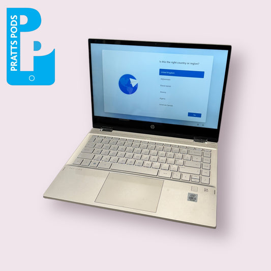 HP Spectre X360 14-dw 14" Touch screen Intel i5 10th Gen 256GB SSD 8GB RAM Win11 - Grade B