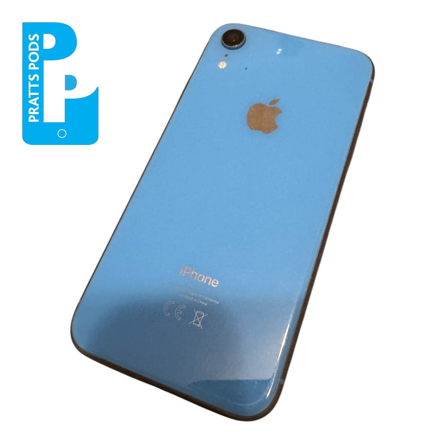NO FACE ID - Apple iPhone XR 64GB BLUE Unlocked - Grade C
