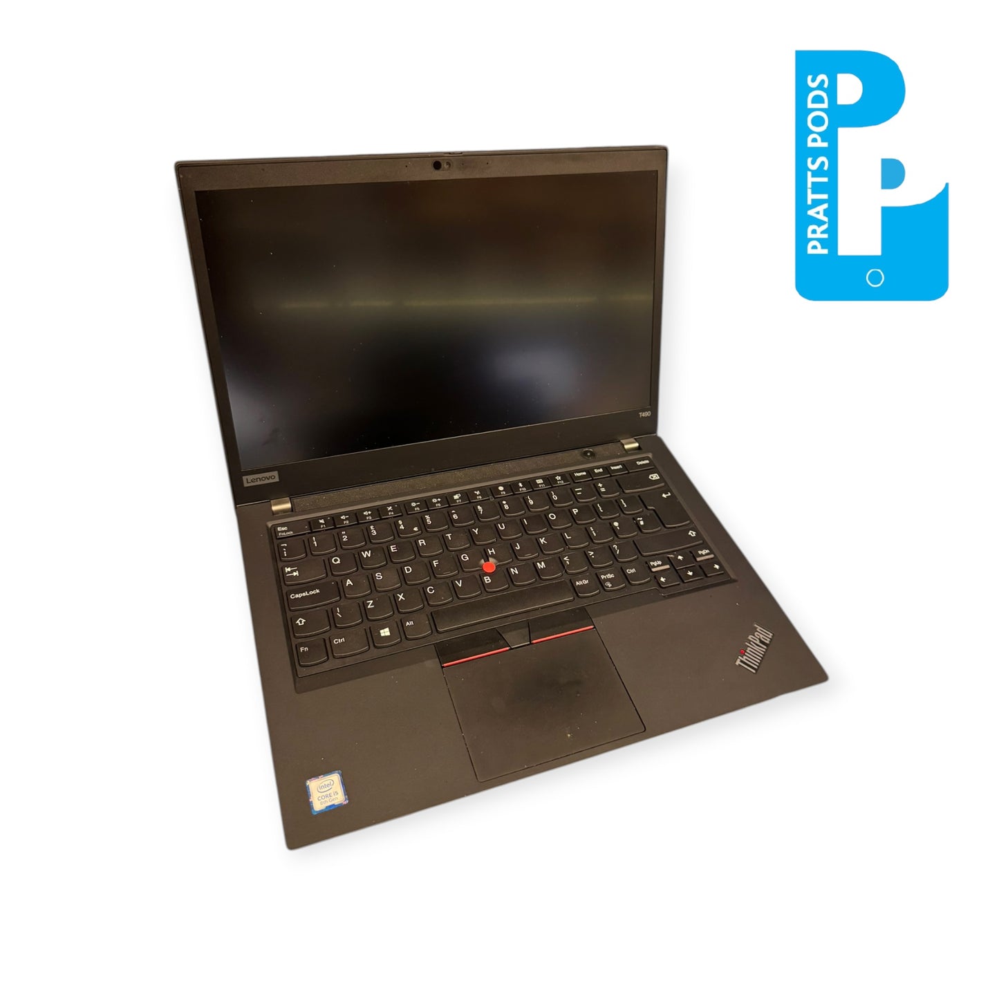Lenovo ThinkPad T490 Intel Core I5 8th Gen Laptop, 14 Inch Full HD 1080p Screen, 8GB RAM, 256GB SSD, Windows 11 - Grade B