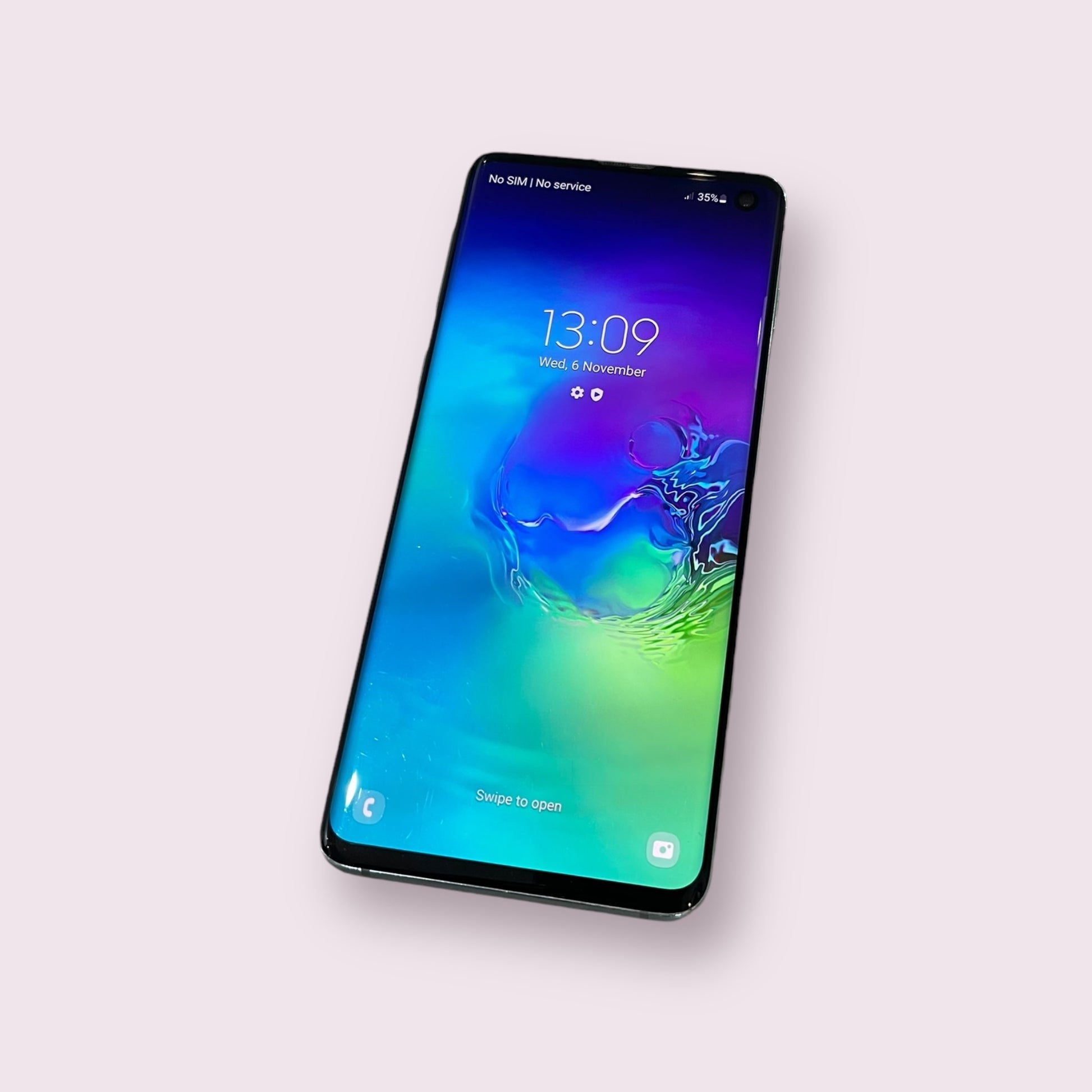 Samsung Galaxy S10+ 128 GB 2024 in Prism Blue Unlocked