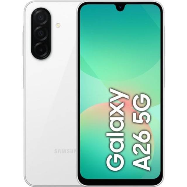 Samsung Galaxy A26 5G A266B/DS 128GB Dual Sim White smartphone - Unlocked - BRAND NEW