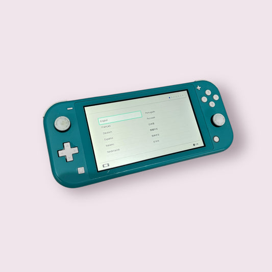 Nintendo Switch Lite Console Turquoise with case - Grade B