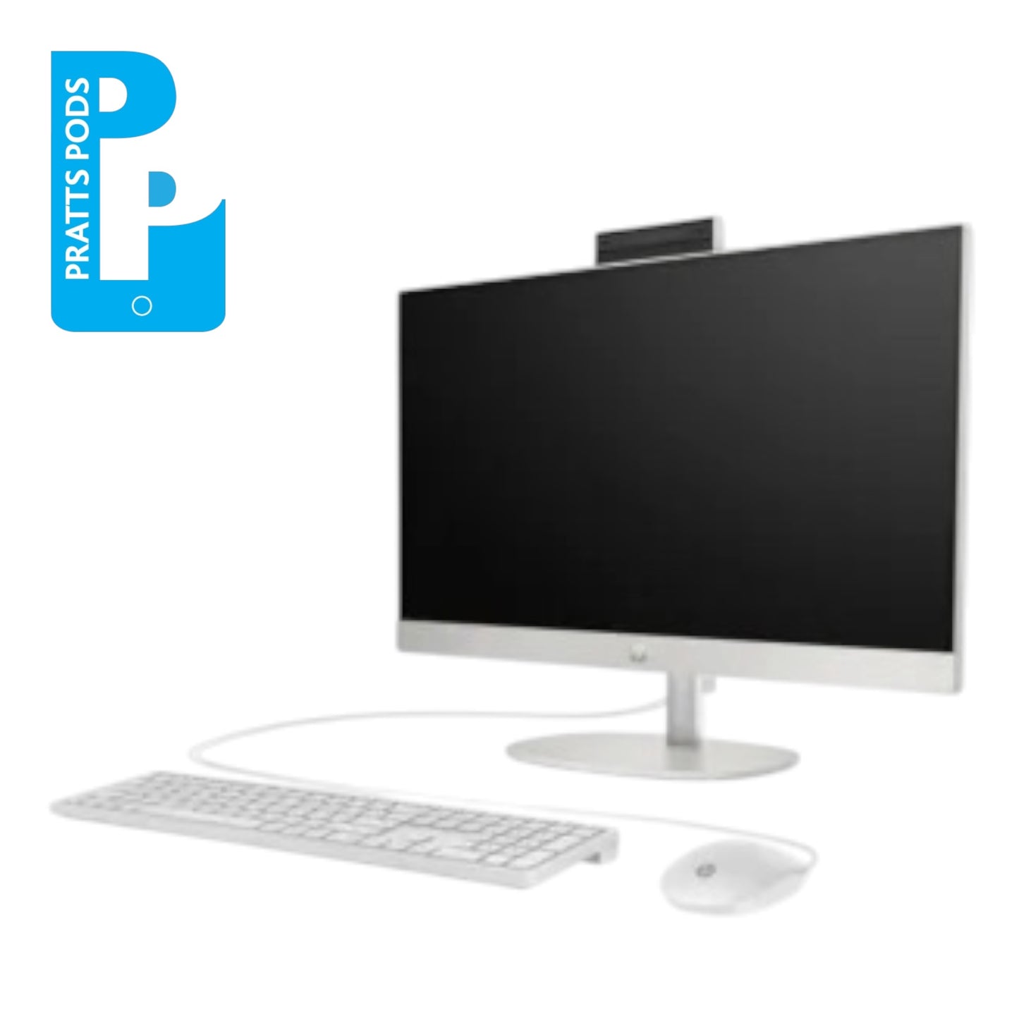HP All-in-One 24" Desktop 24-cr0041na AIO Ryzen 3 7320U, 8GB RAM, 256GB SSD, Windows 11 - Boxed