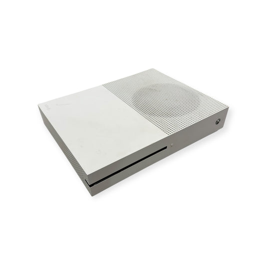 Xbox One S White - 500GB - With power adapter-  Grade B - Fully Working