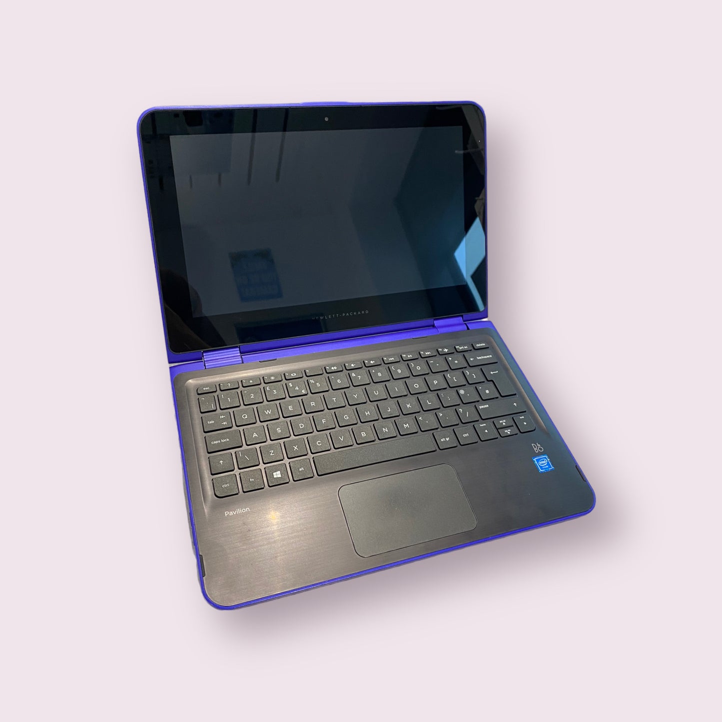 HP Pavilion 11" 11-k154sa Windows 10 Laptop - 4GB RAM - 240GB SSD - Celeron CPU - Purple - Grade B