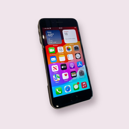 Apple iPhone SE 3rd Gen (2022) 64GB White - Unlocked - Grade A - Battery 100%