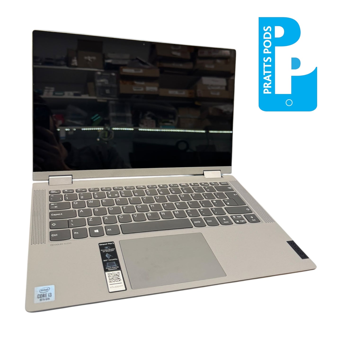 Lenovo IdeaPad Flex 5 14IIL05 14" Windows 11 Laptop Intel Core I3 10th, 128GB SSD 4GB Ram - Grade B