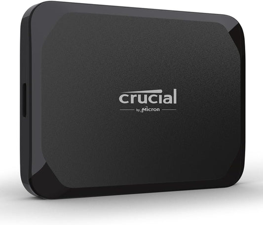 Crucial X9 2TB Portable External SSD - Up to 1050MB/s, External Solid State Drive, Works with PlayStation, Xbox, PC and Mac, USB-C 3.2 - CT2000X9SSD902