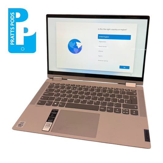 Lenovo IdeaPad Flex 5 14IIL05 14" Windows 11 Laptop Intel Core I3 10th, 128GB SSD 4GB Ram - Grade B