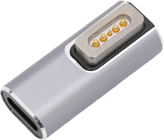 Type-C Female to MagSafe Magnetic USB PD 140W PD Fast Charging Adapter Connector Female to Magsafe for Macbook Air/Pro