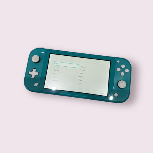 Nintendo Switch Lite Console Turquoise with case - Grade B