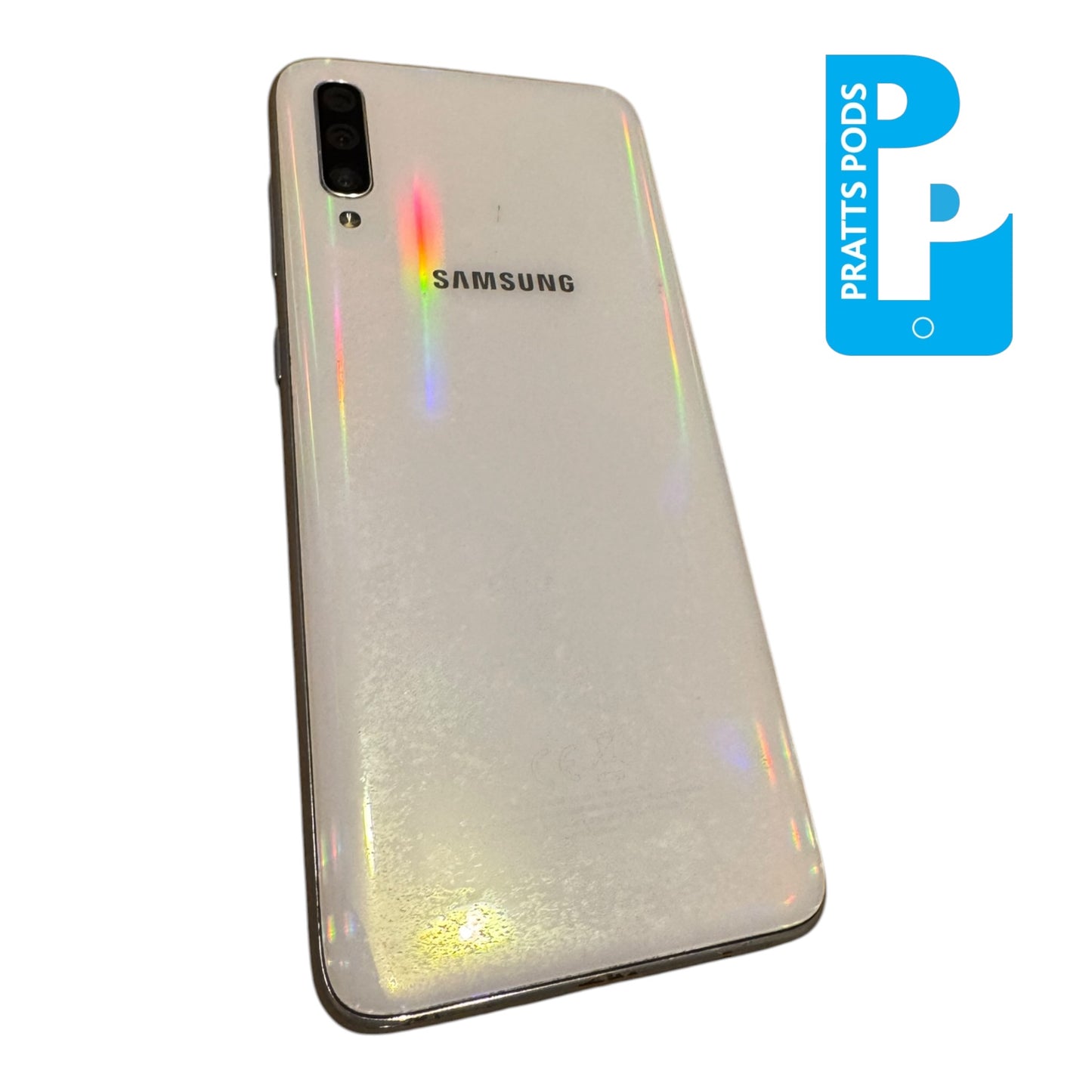 Samsung Galaxy A70 A705FN/DS 128gb White Blue Dual Sim Android Smartphone - Unlocked - Grade B